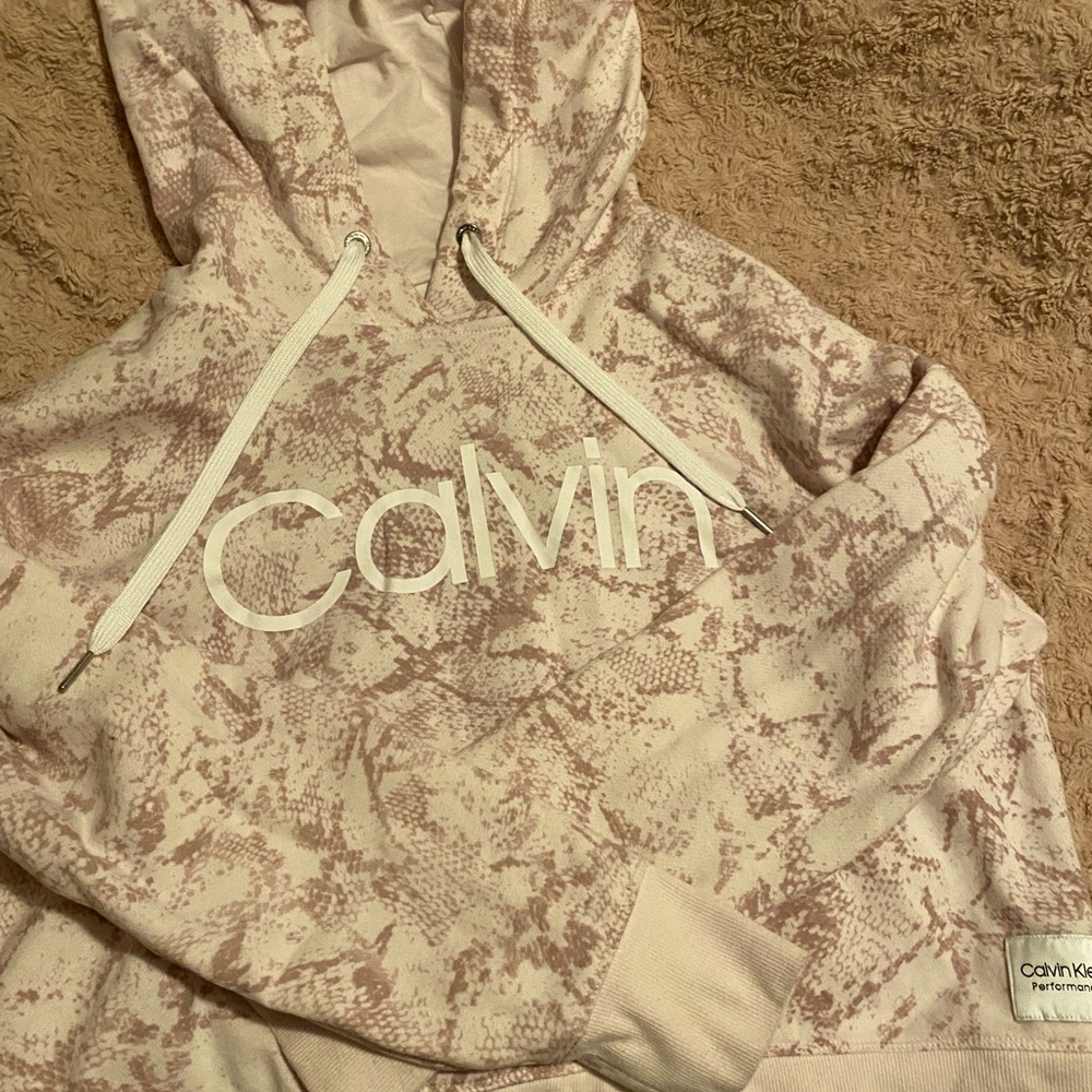 Calvin Klein snake skin hoodie